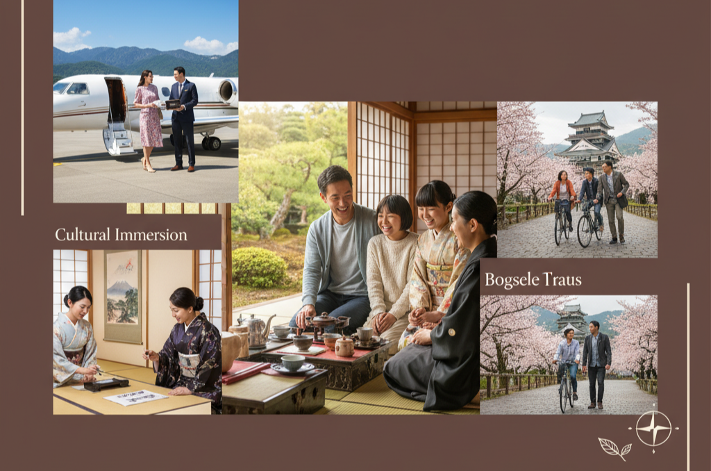 Offering diverse and profound unique experiences to explore the beauty and culture of Japan.